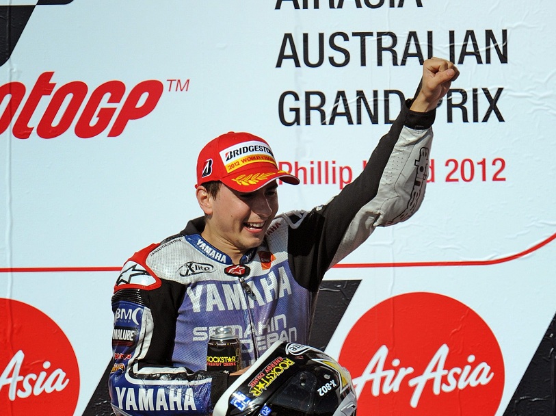 Jorge Lorenzo Campione MotoGP