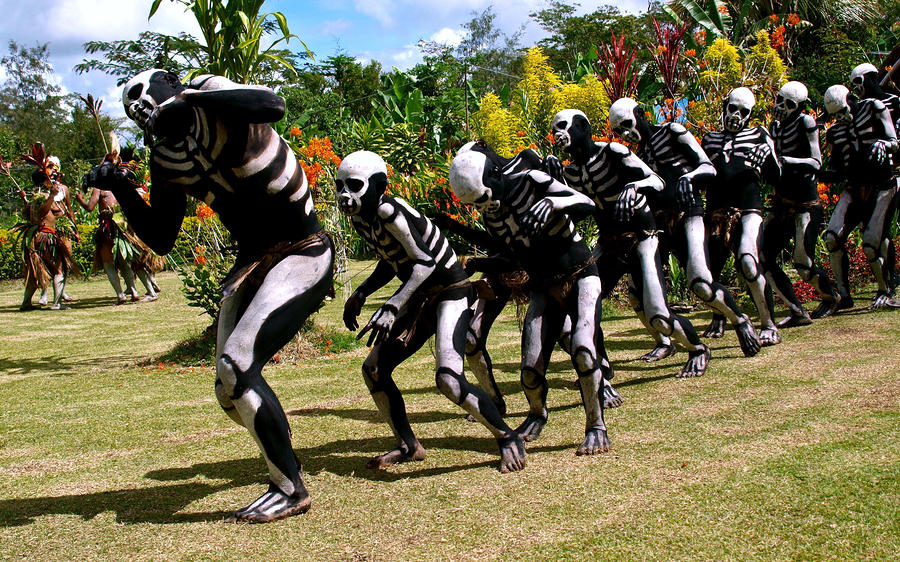 DANZANDO IN PAPUA NUOVA GUINEA