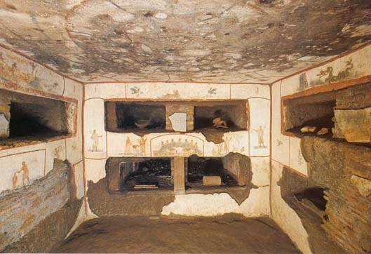 Le pitture delle Catacombe di Callisto