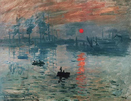 Soleil levant di Claude Monet