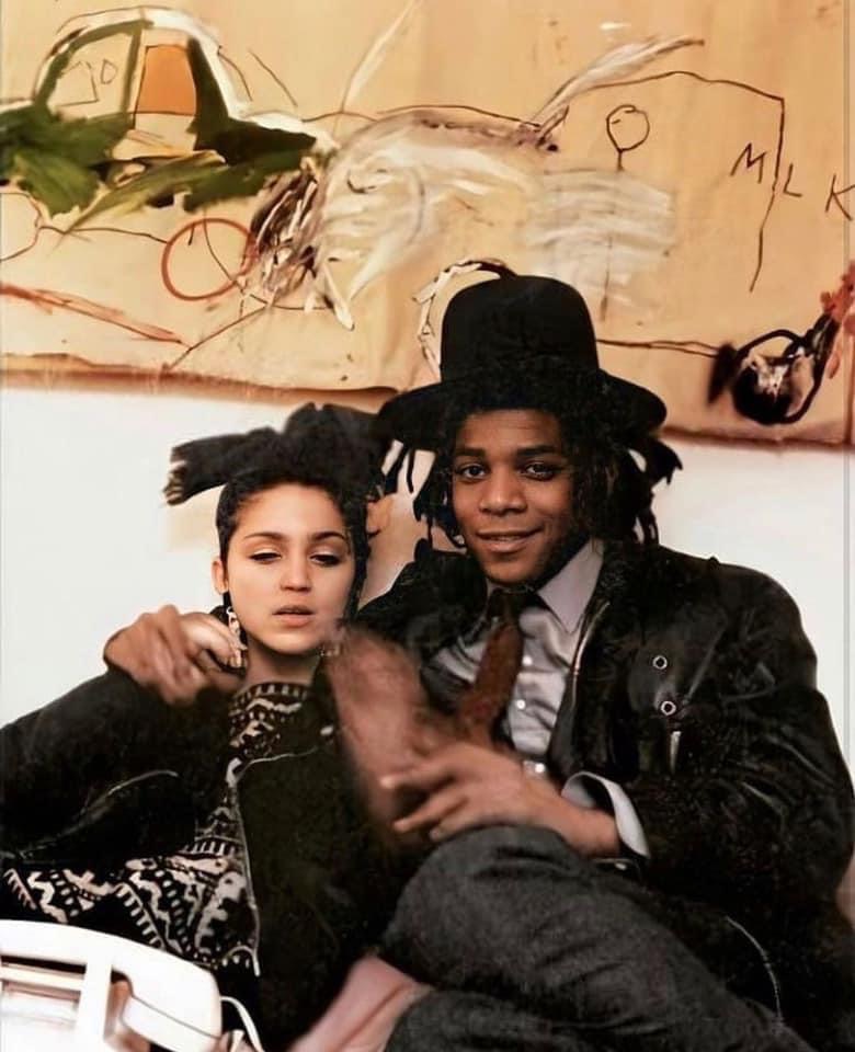 JEAN-MICHEL BASQUIAT e MADONNA