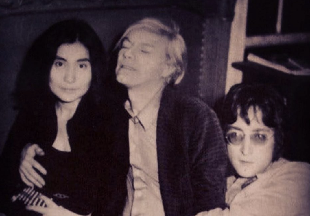 Yoko Ono, Andy Warhol e John Lennon