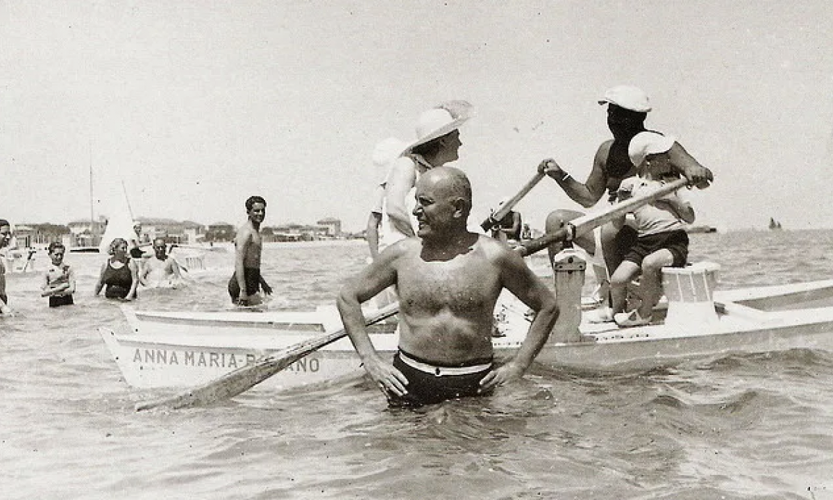 Il Ferragosto del 1930 del Duce a Riccione