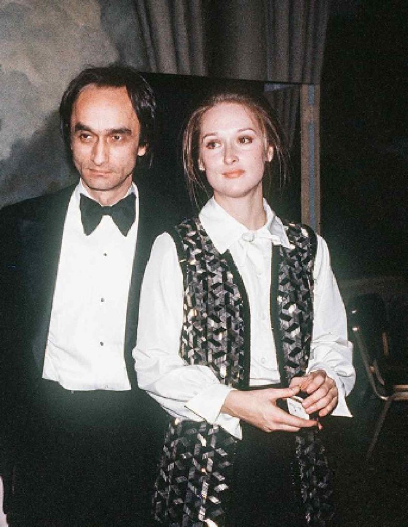 John Cazale con la fidanzata Meryl Streep