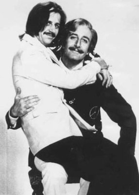 Ringo Starr e Peter Sellers durante le riprese di "The Magic Christian"