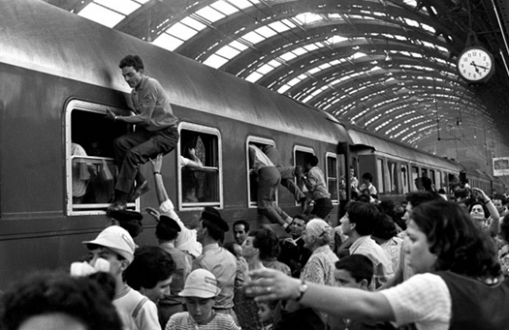 Il treno popolare fascista di ferragosto